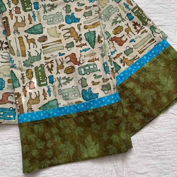Handmade King Size Wilderness Pillowcases - Picture 1 of 4